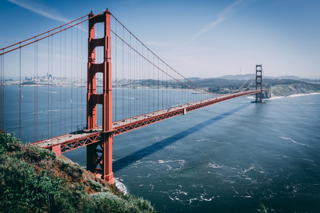 Transportation in the US: Golden Gate Bridge