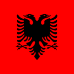 flag of Albania